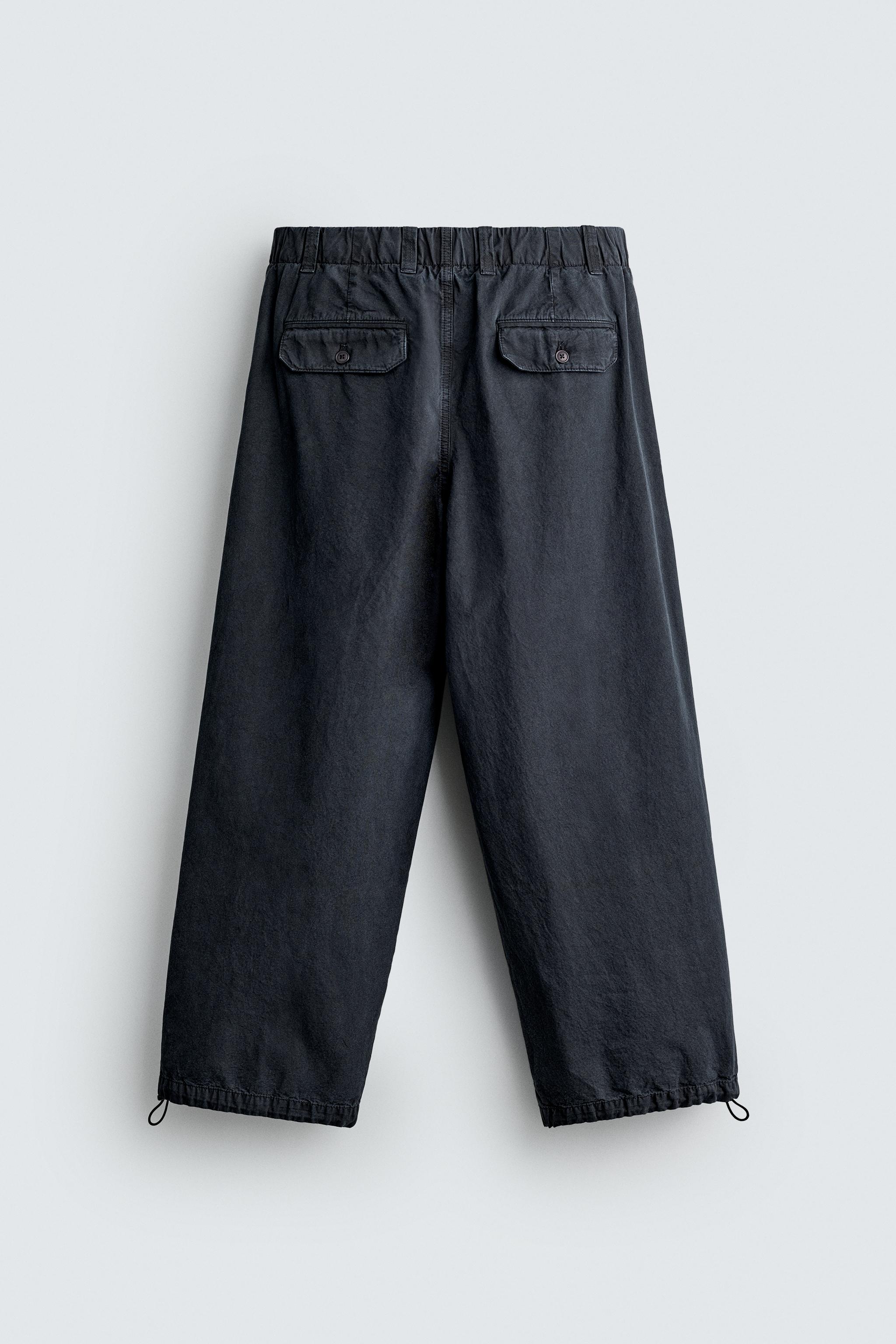 PANTALON PARACHUTE COUPE DÉCONTRACTÉE